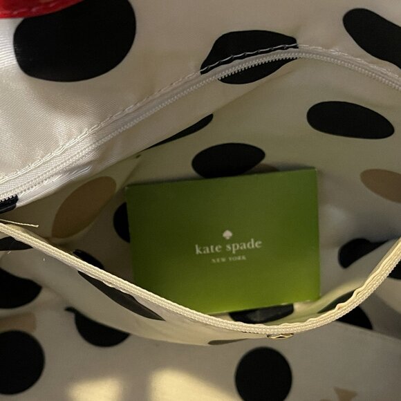 Kate Spade Red Patent Leather Tote - Picture 6 of 8